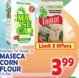 Bravo Supermarkets MASECA CORN FLOUR offer