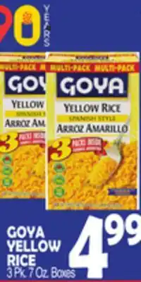 Bravo Supermarkets GOYA YELLOW RICE offer