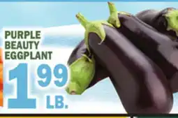Bravo Supermarkets PURPLE BEAUTY EGGPLANT offer