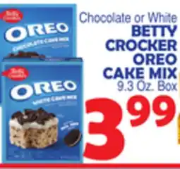 Bravo Supermarkets BETTY CROCKER OREO CAKE MIX offer