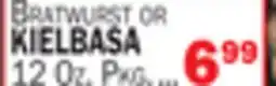 Bravo Supermarkets BRATWURST OR KIELBASA offer