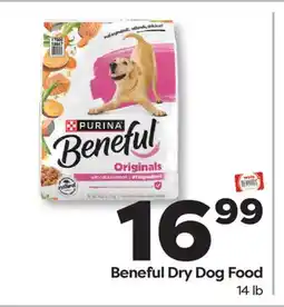Weis Markets Beneful Dry Dog Food offer
