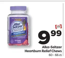 Weis Markets Alka-Seltzer Heartburn Relief Chews offer