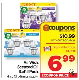 Weis Markets Air Wick Scented Oil Refill Pack offer