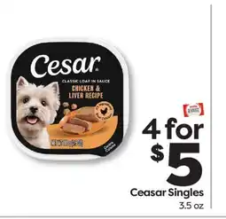 Weis Markets Ceasar Singles offer