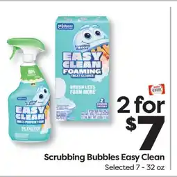 Weis Markets Scrubbing Bubbles Easy Clean offer