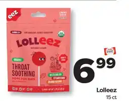 Weis Markets Lolleez offer
