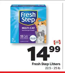 Weis Markets Fresh Step Litters offer