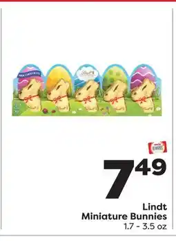 Weis Markets Lindt Miniature Bunnies offer