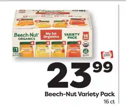 Weis Markets Beech-Nut Variety Pack offer