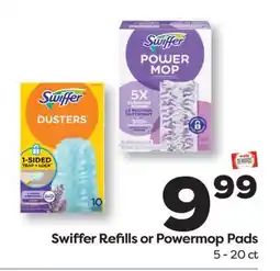 Weis Markets Swiffer Refills or Powermop Pads offer