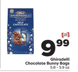 Weis Markets Ghiradelli Chocolate Bunny Bags offer