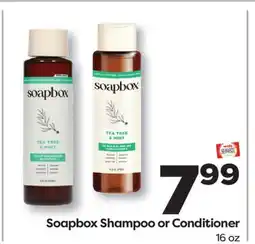 Weis Markets Soapbox Shampoo or Conditioner offer