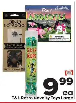 Weis Markets T & L Retro Novelty Toys Large offer