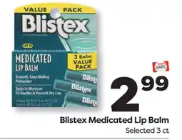 Weis Markets Blistex Medicated Lip Balm offer