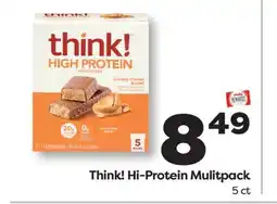 Weis Markets Think! Hi-Protein Mulitpack offer