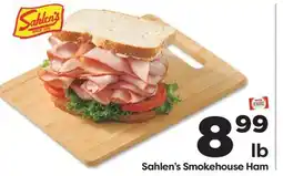 Weis Markets Sahlen's Smokehouse Ham offer