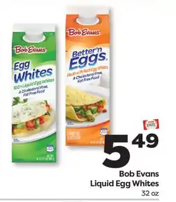 Weis Markets Bob Evans Liquid Egg Whites offer