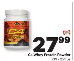 Weis Markets C4 Whey Protein Powder offer