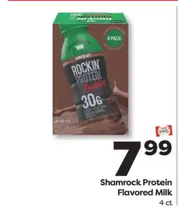 Weis Markets Shamrock Protein Flavored Milk offer