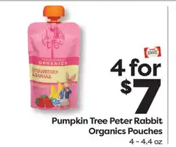 Weis Markets Pumpkin Tree Peter Rabbit Organics Pouches offer