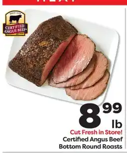 Weis Markets Certified Angus Beef Bottom Round Roasts offer