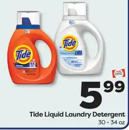 Weis Markets Tide Liquid Laundry Detergent offer