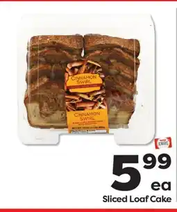 Weis Markets Sliced Loaf Cake offer