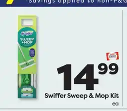 Weis Markets Swiffer Sweep & Mop Kit offer