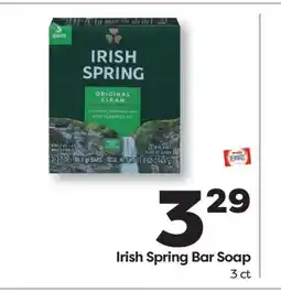 Weis Markets Irish Spring Bar Soap offer