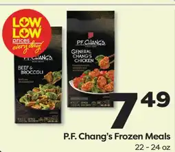 Weis Markets P. F. Chang's Frozen Meals offer
