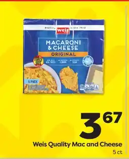 Weis Markets Weis Quality Mac and Cheese offer