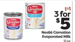 Weis Markets Nestlé Carnation Evaporated Milk offer