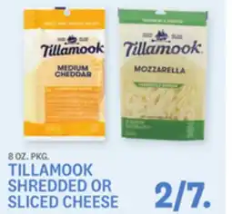Kings Food Markets TILLAMOOK SHREDDED OR SLICED CHEESE offer