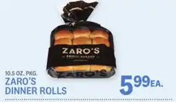 Kings Food Markets ZARO'S DINNER ROLLS offer