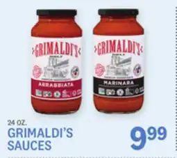 Kings Food Markets GRIMALDI'S SAUCES offer