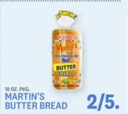 Kings Food Markets MARTIN'S BUTTER BREAD offer