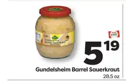 Weis Markets Gundelsheim Barrel Sauerkraut offer