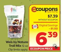 Weis Markets Weis by Nature Trail Mix offer