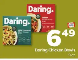 Weis Markets Daring Chicken Bowls offer