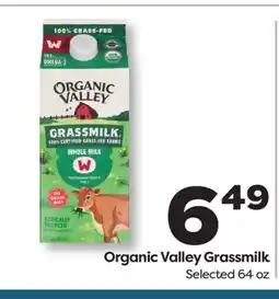Weis Markets Organic Valley Grassmilk offer