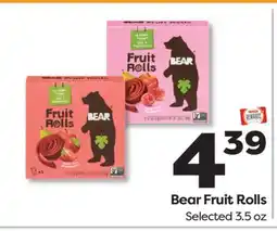 Weis Markets Bear Fruit Rolls offer