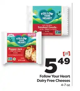 Weis Markets Follow Your Heart Dairy Free Cheeses offer