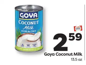 Weis Markets Goya Coconut Milk offer