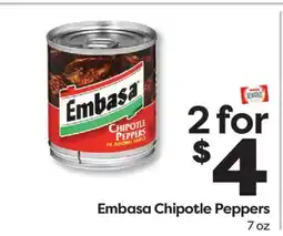 Weis Markets Embasa Chipotle Peppers offer