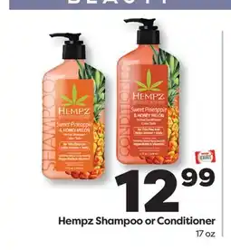 Weis Markets Hempz Shampoo or Conditioner offer