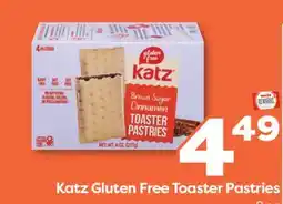 Weis Markets Katz Gluten Free Toaster Pastries offer