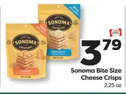 Weis Markets Sonoma Bite Size Cheese Crisps offer