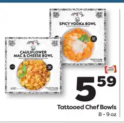 Weis Markets Tattooed Chef Bowls offer