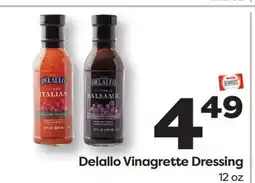 Weis Markets Delallo Vinagrette Dressing offer